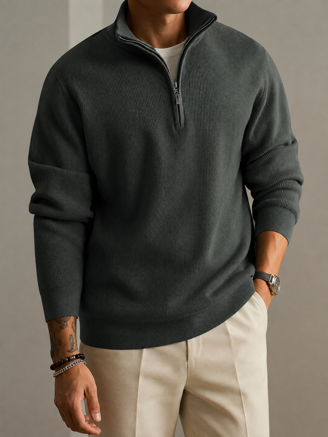 Sorrell Half-Zip Knit