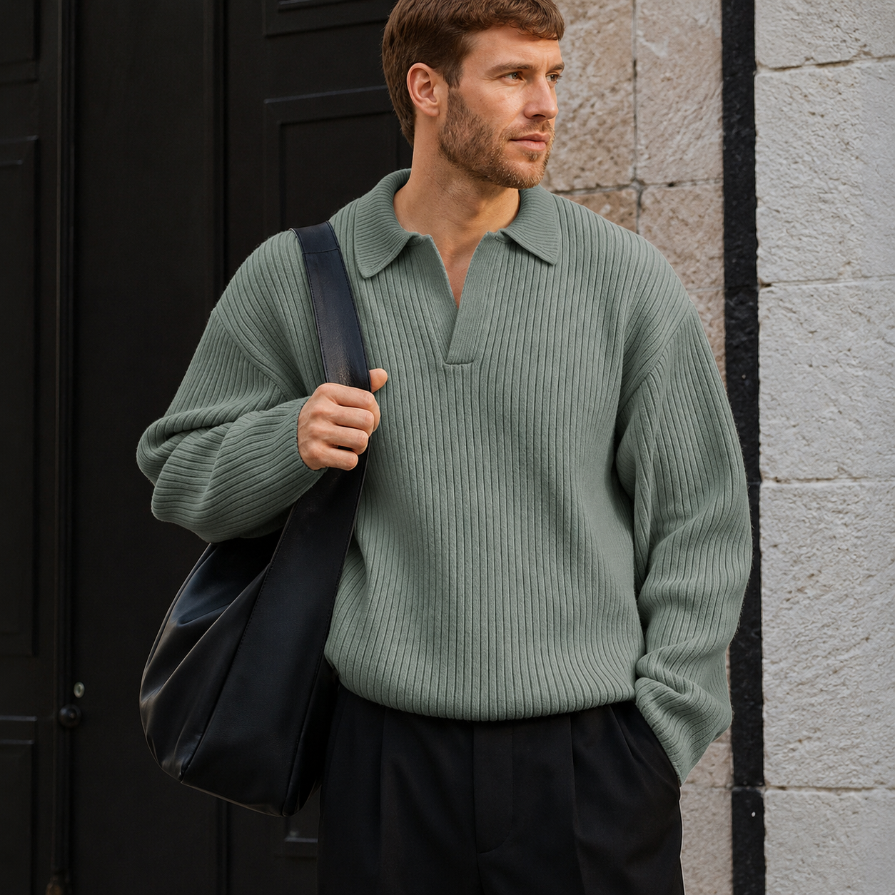 The Cassian Knit Polo