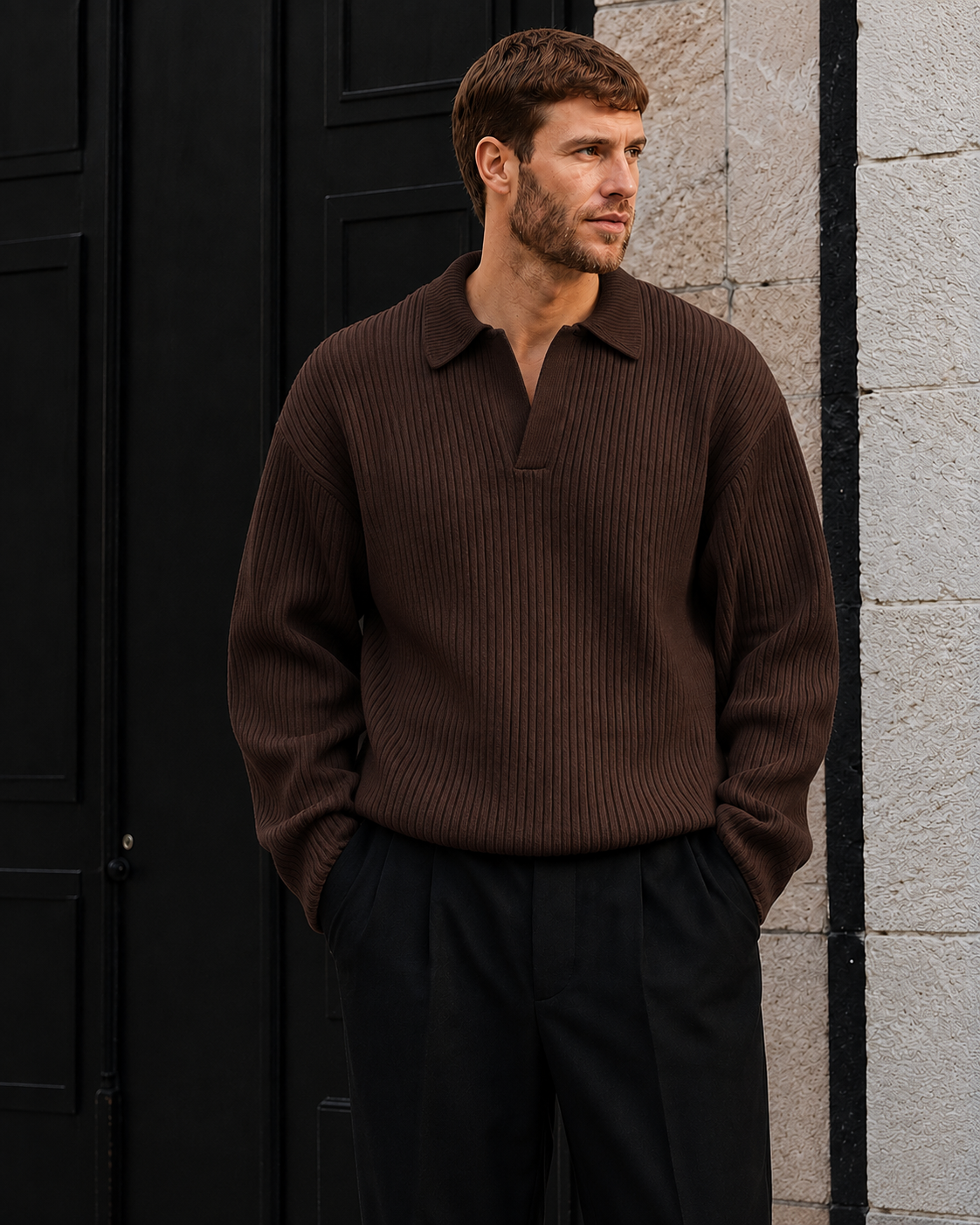 The Cassian Knit Polo