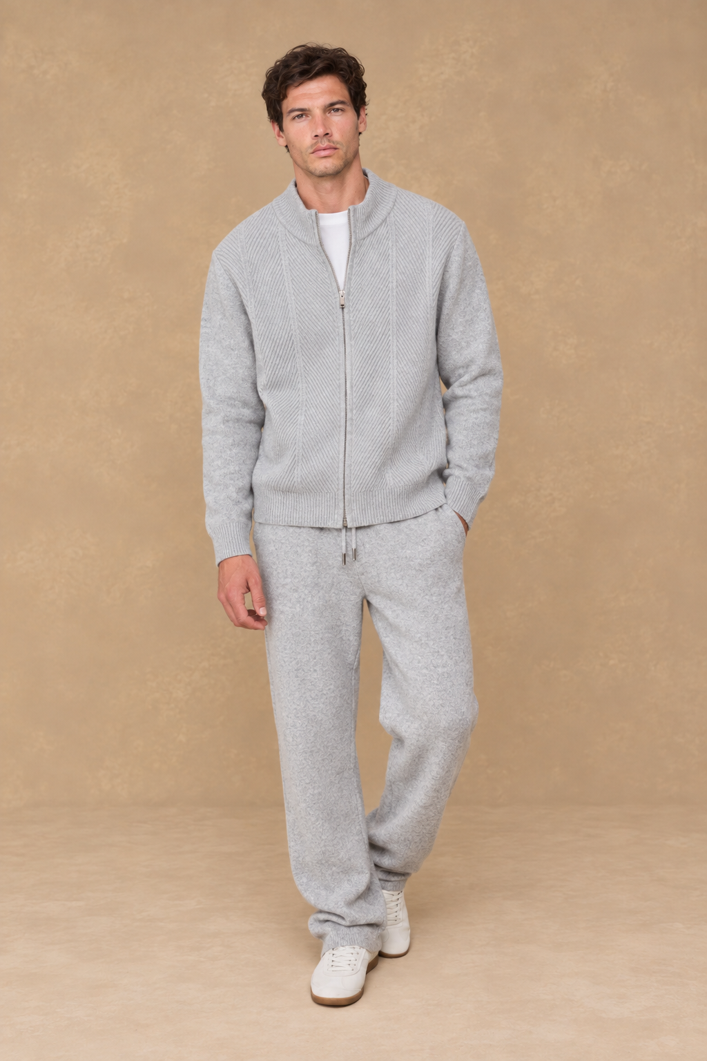 Vendôme Knit Set Grey