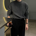 Marchetti Ribbed Mock-Neck