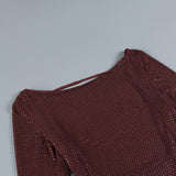 Gabriella Mini Rhinestone Dress