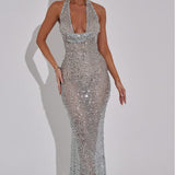Carla Maxi Sequined Dress