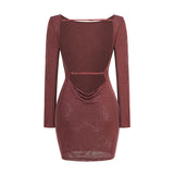 Gabriella Mini Rhinestone Dress