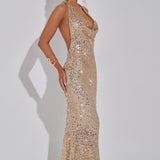 Carla Maxi Sequined Dress