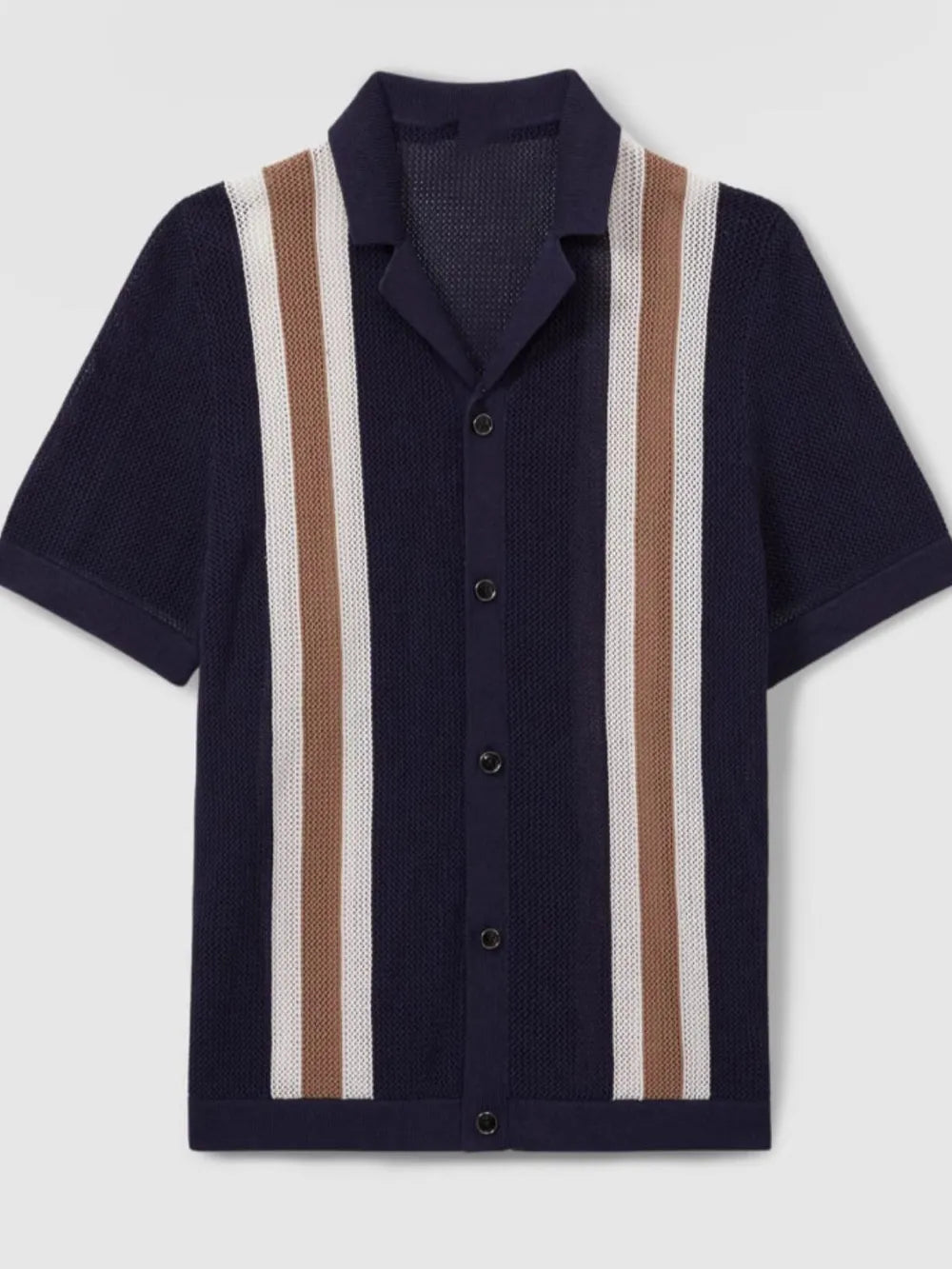 Enzo Striped Short Sleeve Shirt