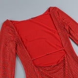 Gabriella Mini Rhinestone Dress