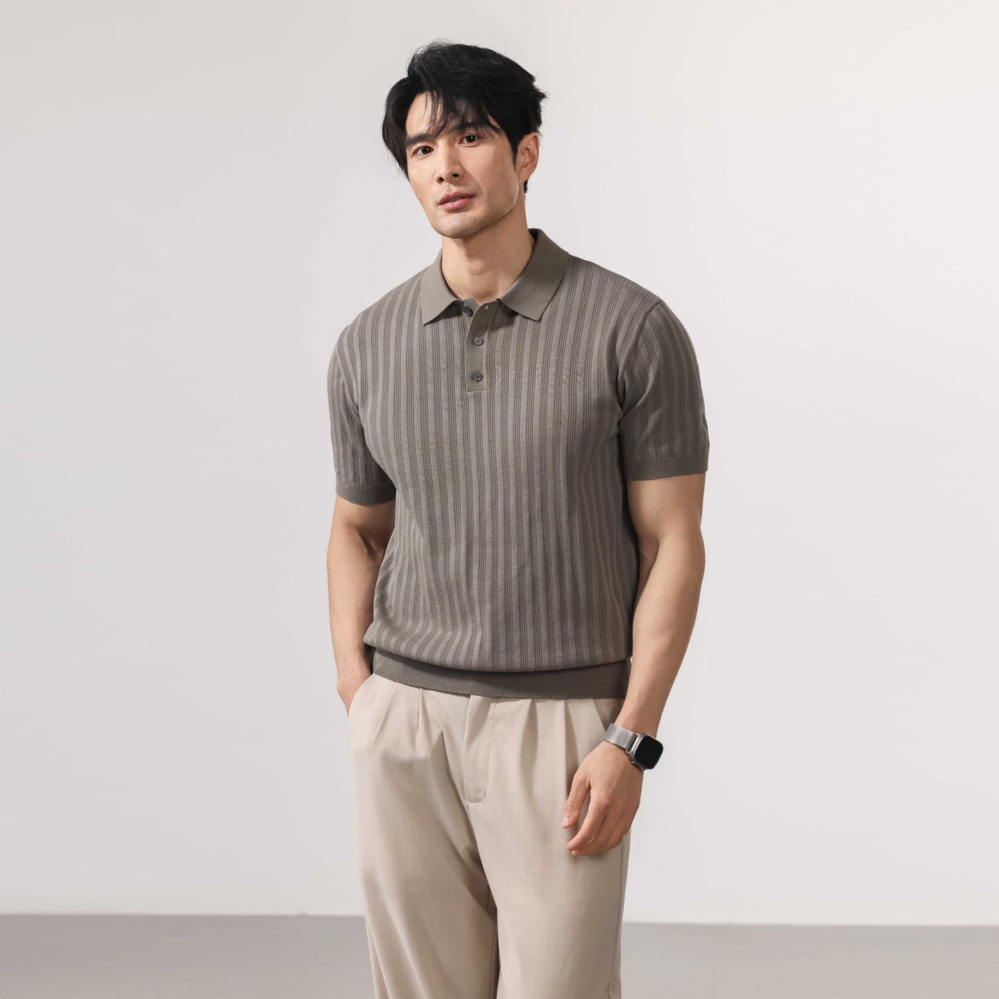 The Cannes Knit Polo