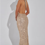 Carla Maxi Sequined Dress