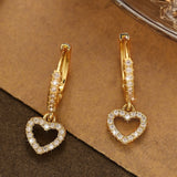 Heart Pendant Earrings