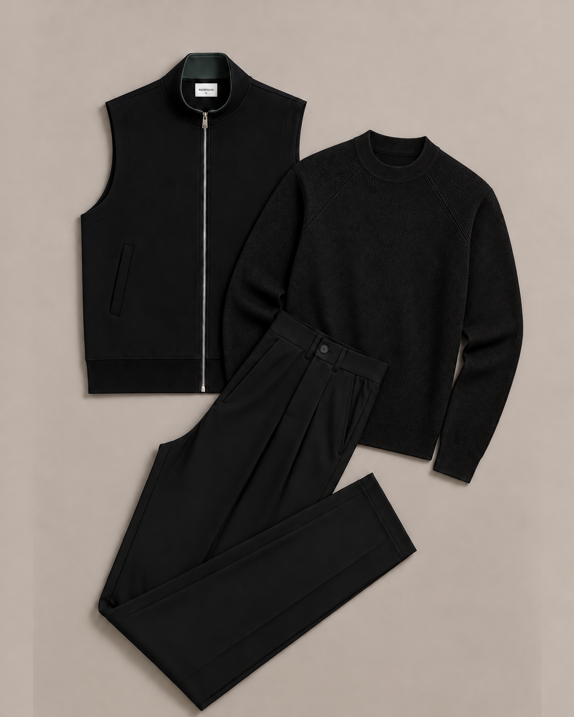 The Corbin Crew Set Black