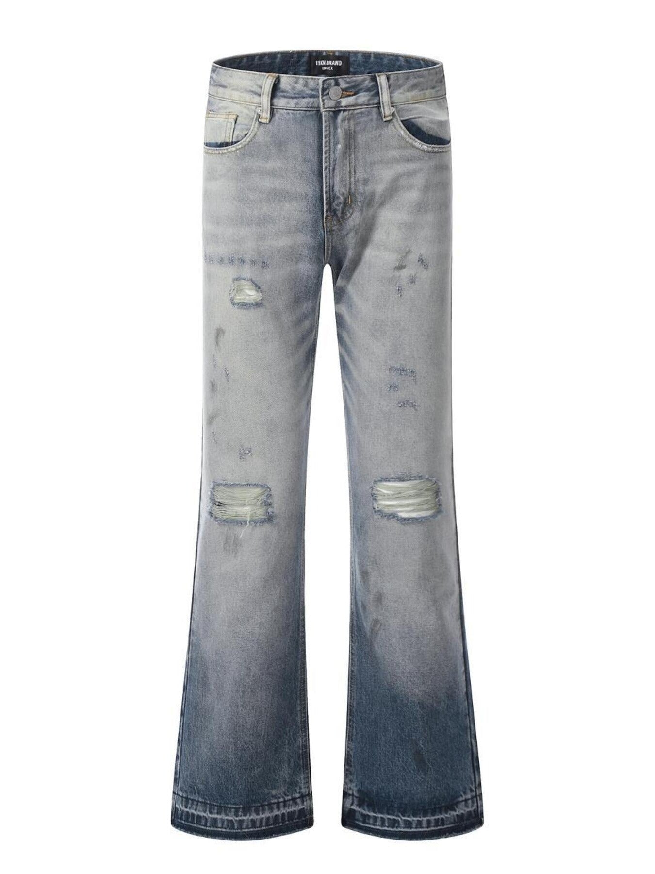 Omari  Frayed Hem Jeans