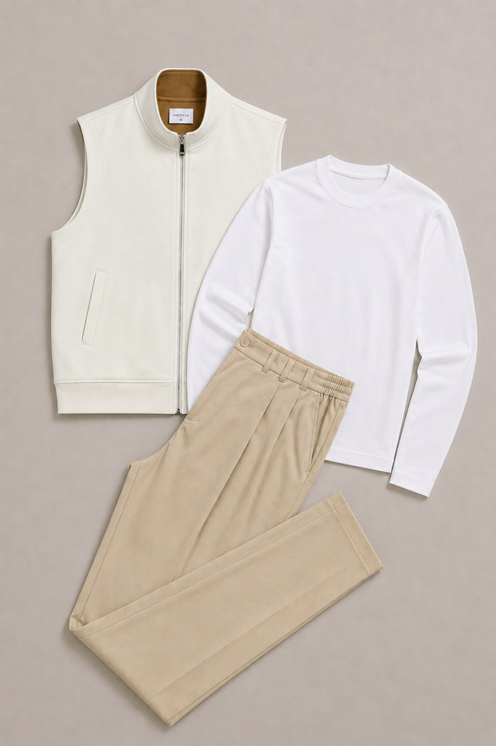 Noirvain Gilet Set