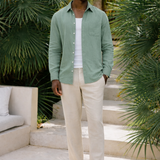 The Almeda  Summer Linen Set