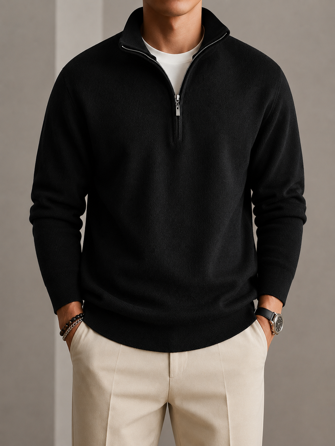 Sorrell Half-Zip Knit
