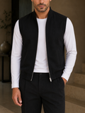 Noirvain Zip Gilet