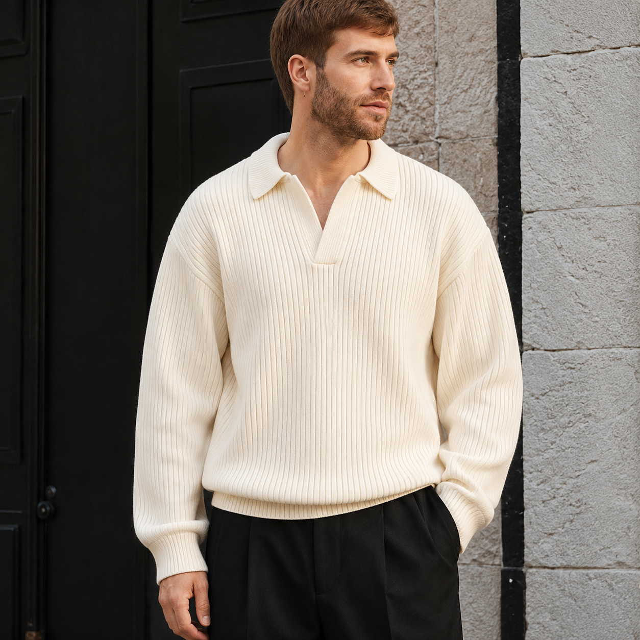The Cassian Knit Polo