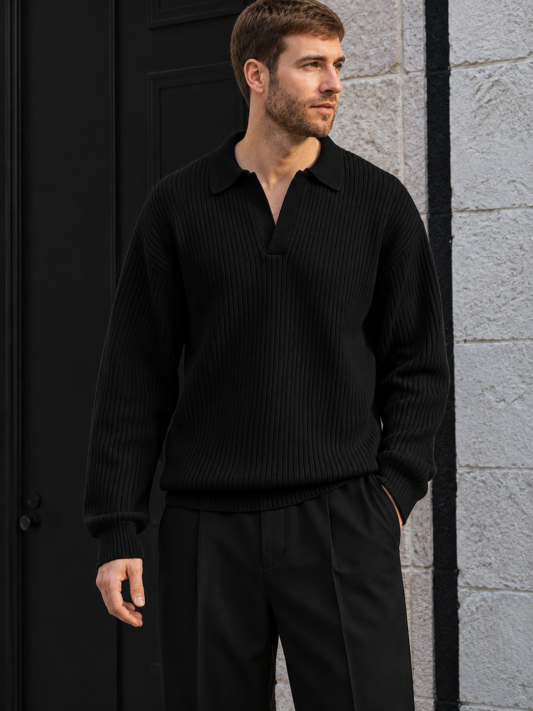The Cassian Knit Polo