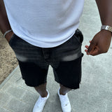 Cargo Denim Shorts