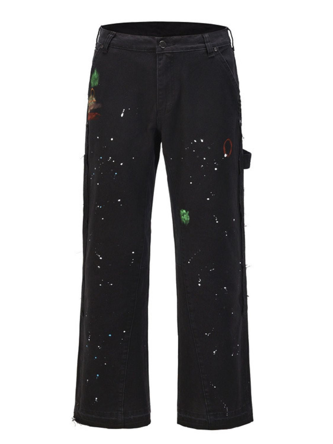 Omari  Frayed Hem Jeans