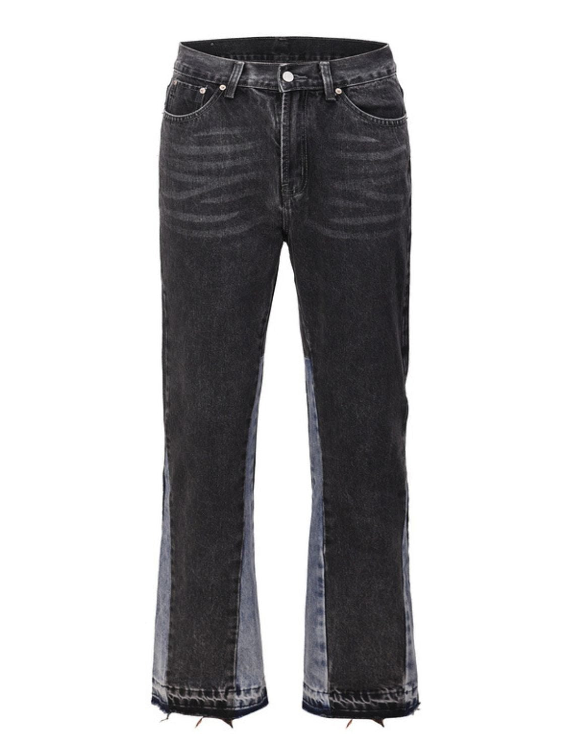 Omari  Frayed Hem Jeans