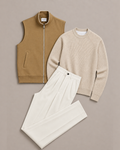 The Corbin Crew Set Camel