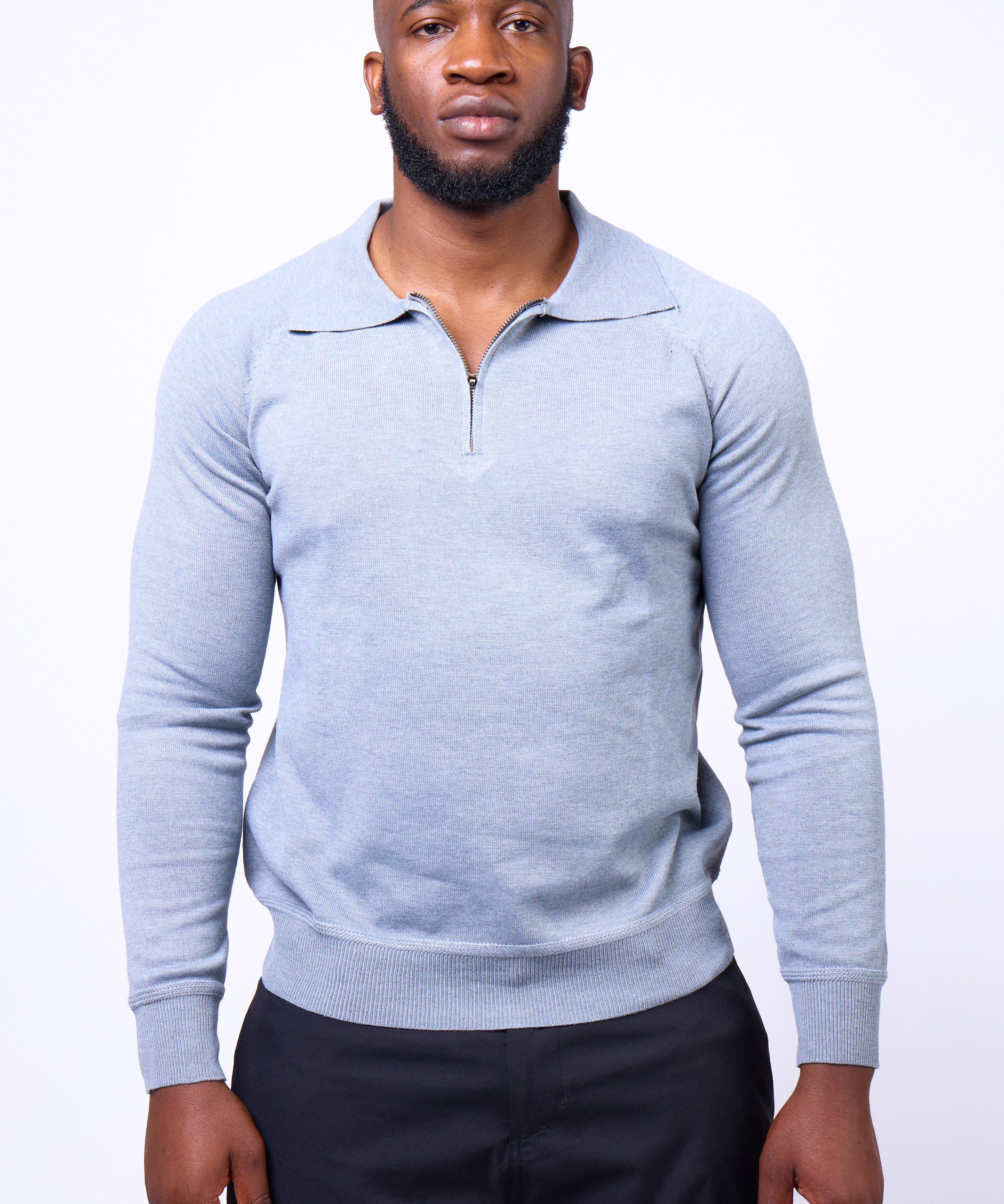 Alonso Half Zip Polo