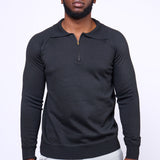 Alonso Half Zip Polo
