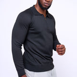 Alonso Half Zip Polo