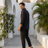 The Almeda  Summer Linen Set
