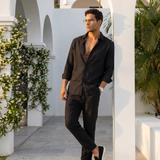 The Almeda  Summer Linen Set