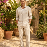 The Almeda  Summer Linen Set