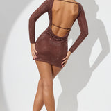 Gabriella Mini Rhinestone Dress