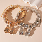 Diamond Earrings & Necklace Set