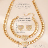 Talia Heart-Shaped Jewelry Set