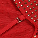 Gabriella Mini Rhinestone Dress