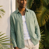 The Almeda  Summer Linen Set